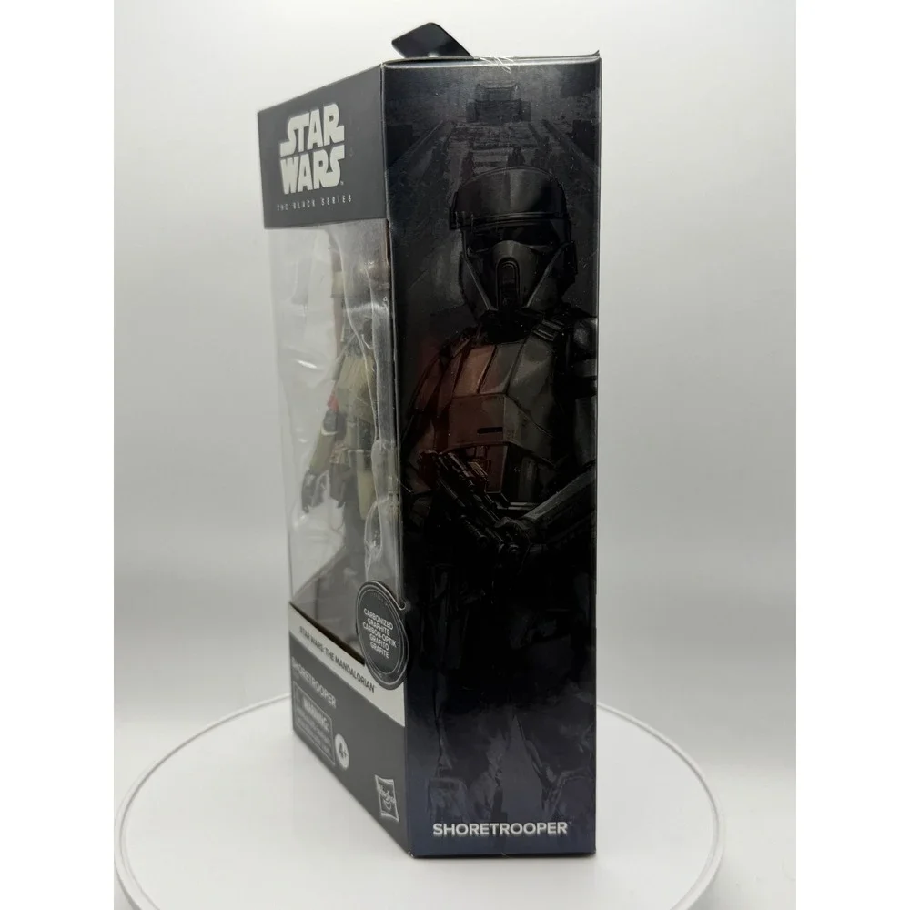 Star Wars Black Series Shoretrooper Carbonized Graphite Mandalorian F2878 Hasbro